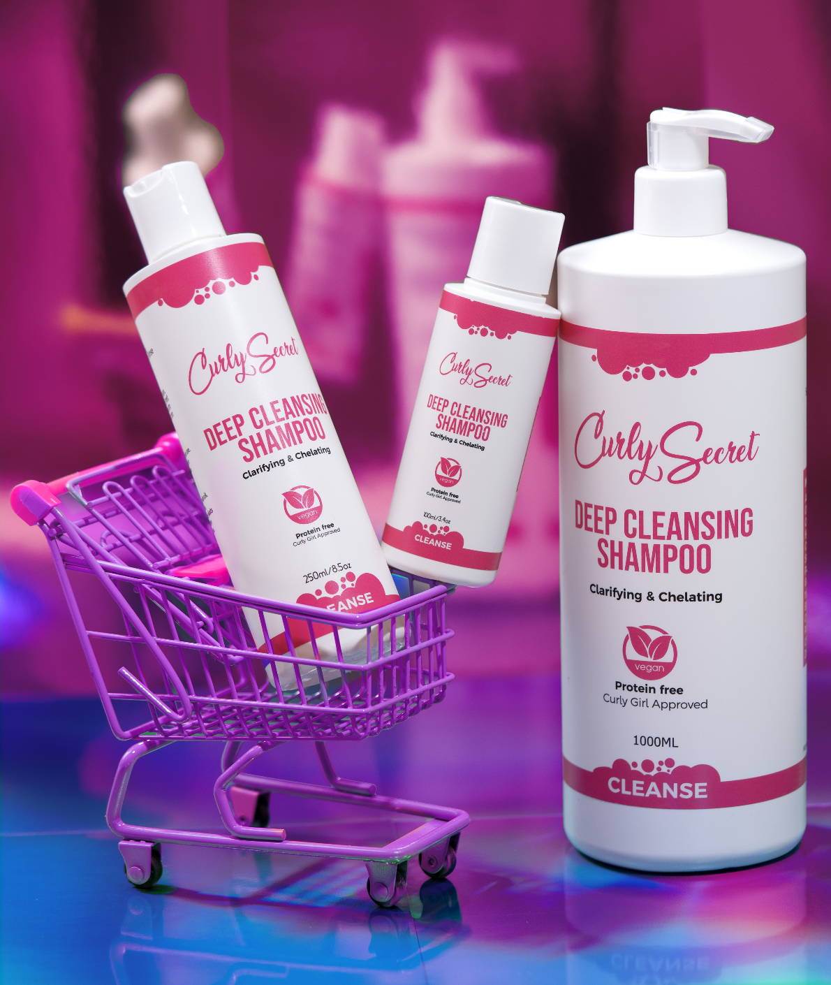 Deep cleansing shop shampoo